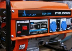 EXTRALINK EGH-5500 HYBRID GENERATOR 5,5KW 3F - 3