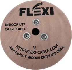 FLEXI CABLE INDOOR UTP CAT5 (BEYAZ) - 1